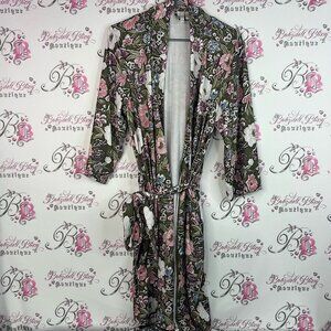 Miiyu robe floral kimono lounge Luxurious Floral Print Women's Robe